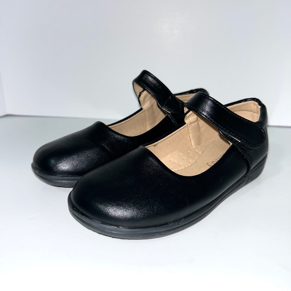 Amtidy Girls Black Mary‎ Jane Shoes Sz. 12-12.5